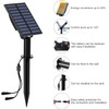 T-SUN Solar Spotlights, 2-in-1 Solar Landscape Spotlights with 9.8ft Cable,