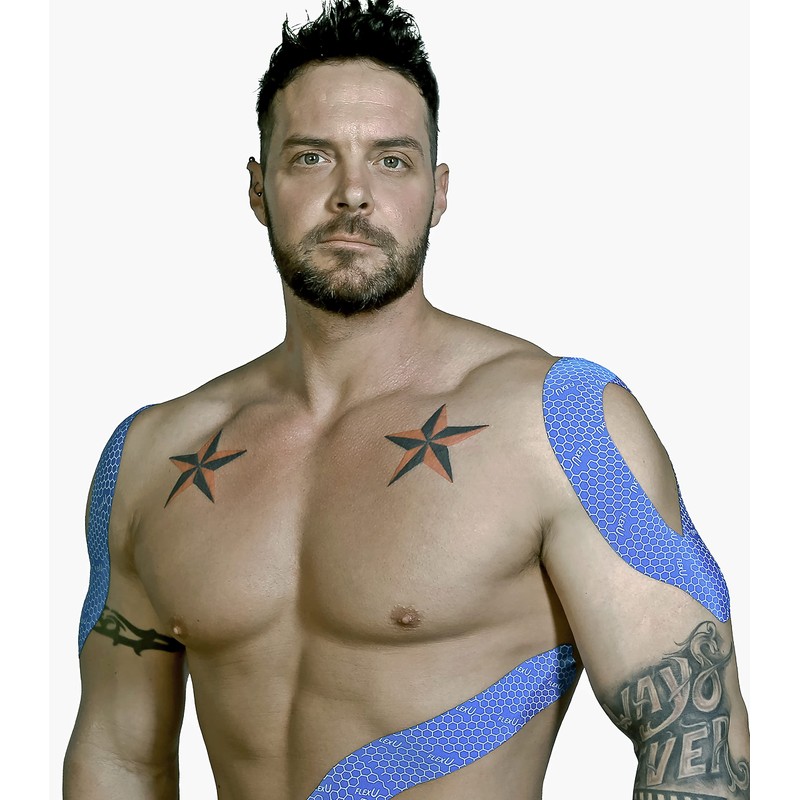 FlexU Kinesiology Tape Bulk Pack (Non-Precut Width: 5cm Length: 35m)