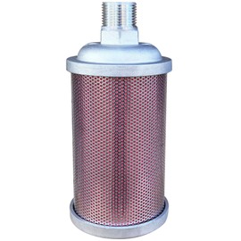 XY-10 Air Compressor Muffler, Dryer Exhaust Muffler 1'' NPT, Used for Dryer Diaphragm Pump Exhaust Noise Reduction, XY10 Replacement Part