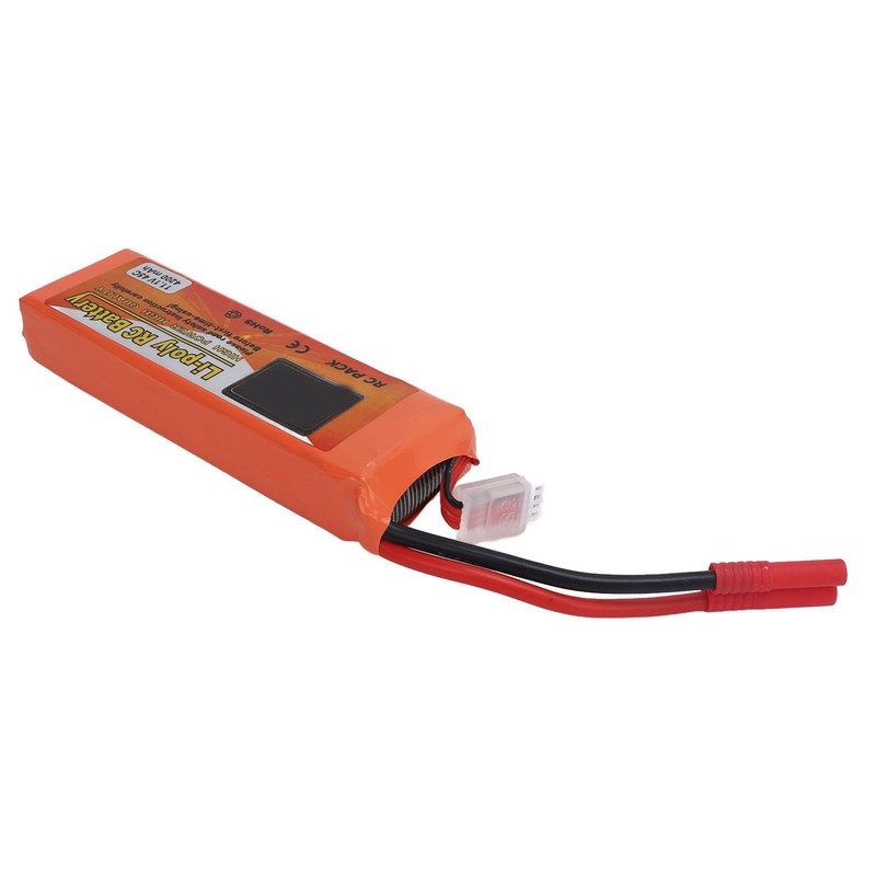 11.1V 4200mAh Lithium Battery RC 45C LiPo Battery with Banana