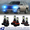 SHENKENUO For Tahoe 2007-2014 - 6X 8000K LED Headlights Fog