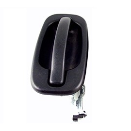 ACK for Chevy Avalanche 02-06 Without Body Cladding/Chevy Avalanche 03-06 W Body Cladding Out Door Handle Rear Driver Side (Texture Black) | DOT Certified 15721571 | GM1520105