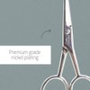 Mehaz Eyebrow & Moustache Scissors Nickel