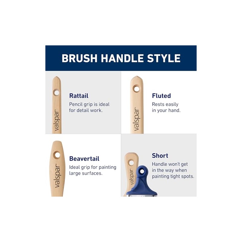Valspar® Wall and Trim Precision and Control Angle Sash Brush,