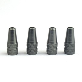 Wowlife 4X Bike Bicycle Road Racing Colour Presta Valve Cap Dust Covers (Grey)