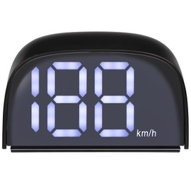 Digital Speedometer for Car - Universal Car Head Display Speed Meter Speedometer LCD Display Car Accessories, USB Plug Play for Car Truck SUV Golf Cart All Vehicles