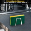Stainless Steel Sponge Holder for Kitchen Sink – Compact &