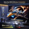 Topleo Mini Smart Film Home Projector Android 11 Beamer 4k