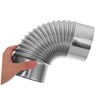 Operitacx Stainless Steel Chimney Flue Elbow Pipe 2pcs Set Fire