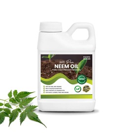 Pacific Pelican 100% Pure Cold Pressed Neem Oil – Multipurpose Natural Oil for Indoor & Outdoor Use (32 fl oz)