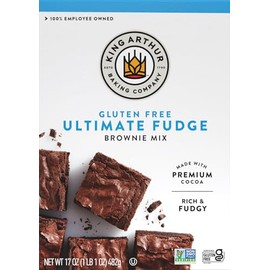 King Arthur, Gluten Free Brownie Mix, 17 Ounce