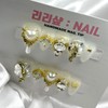 Premium quality luxury gold handmade tip - Square / 프리미엄