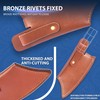 XYJ Leather Sheath for 6 Inch Chef Knife Edge Guards