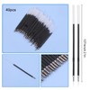 Pack of 40 Ballpoint Pen Refills, 0.7 mm Retractable Pen