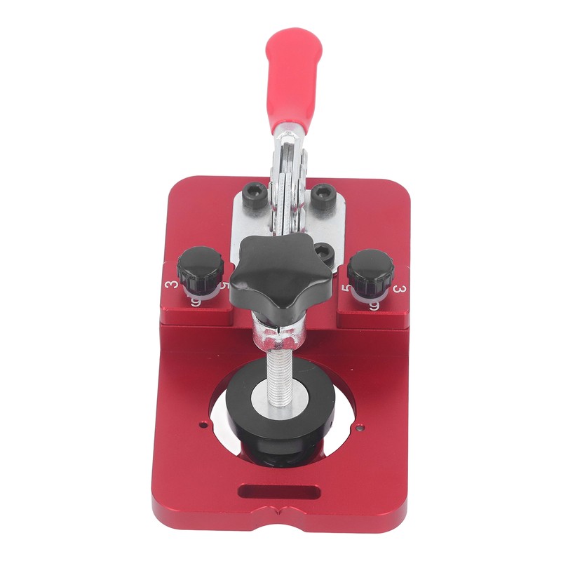 Hinge Hole Opener Aluminum Alloy Hinge Drilling Jig Cabinet Door