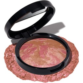 LAURA GELLER NEW YORK- BAKED BLUSH-N-BRONZE RUBOR BRONCEADOR 2 EN 1: Sal de casa más rápido con Baked Blush-n-Bronze, un polvo marmoleado que combina la calidez de un bronceador y el suave rubor de un