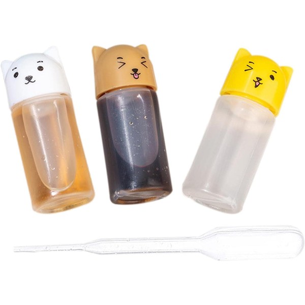 3Pcs Mini Condiment Squeeze Bottles, Mini Ketchup Bottles Tomato Ketchup