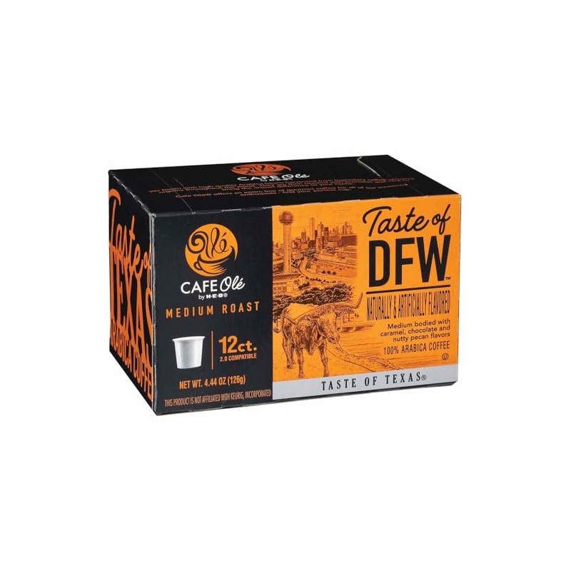 CAFE Ole by H-E-B Medium Roast Coffee Pods, 12 ct