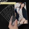 Seal Notebook, A6 Size, Clear Binder with 20 Refills, Transparent,
