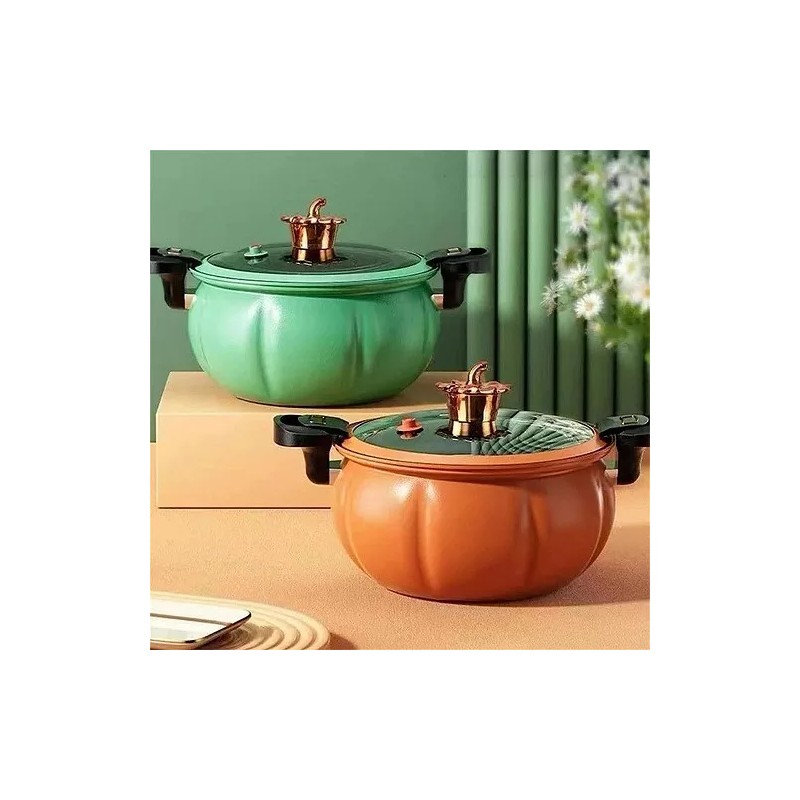 Eco R Olla Vaporera Antiadherente Micro Presión Horno 22cm Cocina