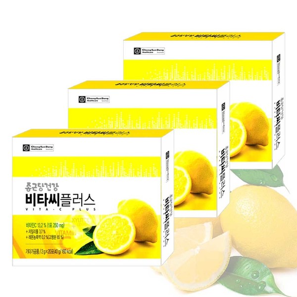 Chong Kun Dang Health Vita C Plus Vitamin C Lemon Seed Xylitol Lemon Concentrate (20 sachets)