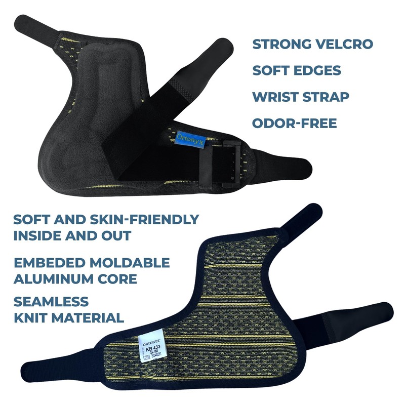 ORTONYX Thumb Immobilizer Brace Thumb Spica Support Splint- Arthritis, Pain,