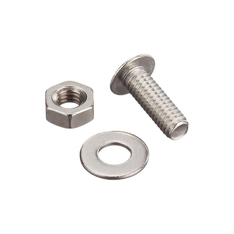 DAIDOHANT 10185983 Ultra Low Head Small Screw Set, with Nuts