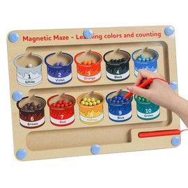 CHENGBAO Laberinto Mágicoi con Juguetes Didácticos para Niños, Juguetes didacticos para Bebes