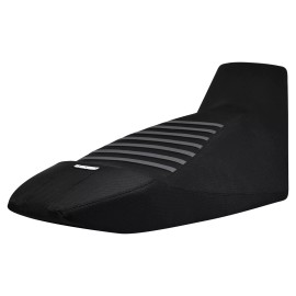 Enjoy Mfg 2012-13 Arctic Cat ProCross F XF 800 1100 Seat Cover BLACK w/ GREY RIBS #383
