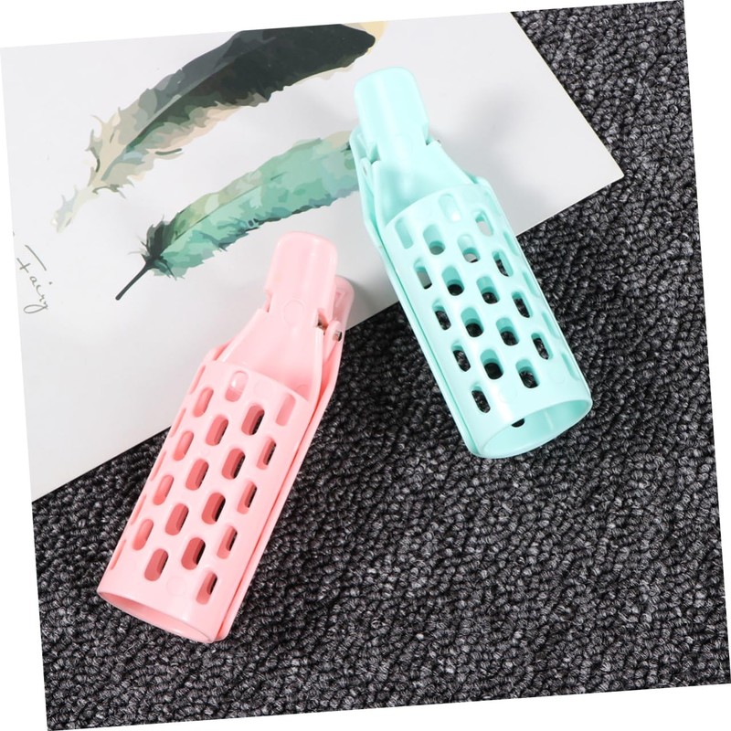 BIUDECO 3pcs Hair Curler Comb Curler Clips Jumbo Hair Rollers