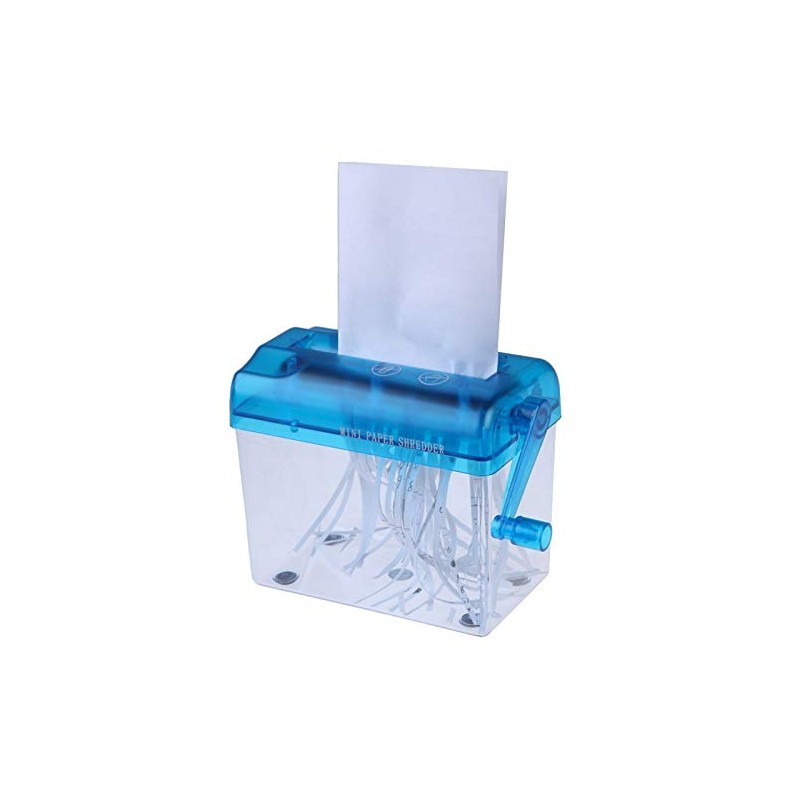 Portable Mini Shredder, Hand Cut Paper Shredder Mini Manual Shredder,