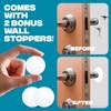 Strongest Home 2 Pack XL Adjustable Chrome Door Stopper with