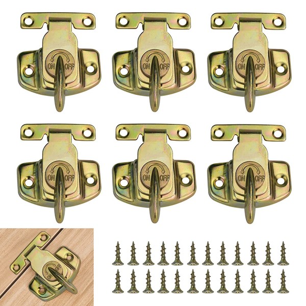 VCRANONR 6 Pcs Dining Table Locks Metal Table Locks Table