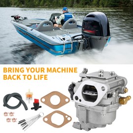 Kipa Carburetor Assembly Kit For Yamaha 4-stroke 8hp 9.9hp F8M F9.9M Outboard Engine Boat Motor 68T-14301-11 68T-14301-10 68T-14301-20 68T-14301-30 68T-14301-00