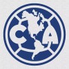 oarcal 651 Club America Liga MX Decal Sticker - Blue,