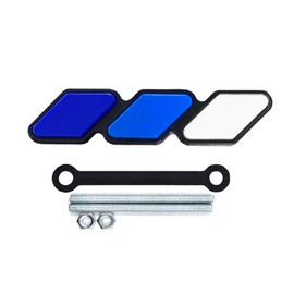 ieron TRD Grille Decor Badge - Tri-Color Emblem Compatible with Tacoma, 4Runner, Tundra, Sequoia, Rav4, Highlander - Car Truck Decoration Accessories (Blue)