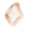 Medline Optifoam Gentle Lite Foam Dressings, with Border, 4" x