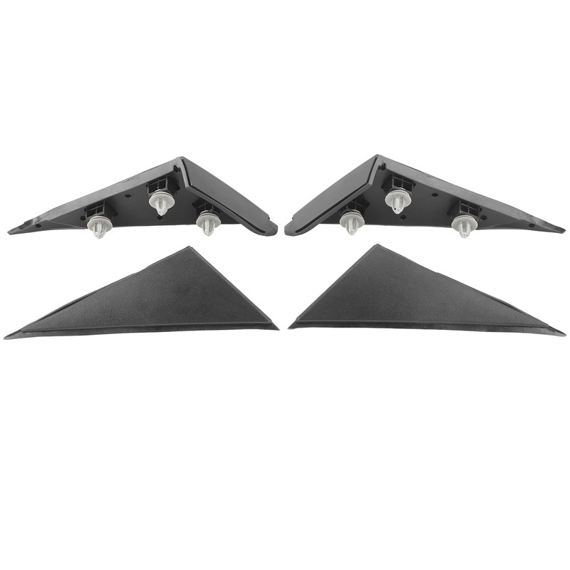 2Pcs Left And Right Rear View Mirror Triangle Plate 86190