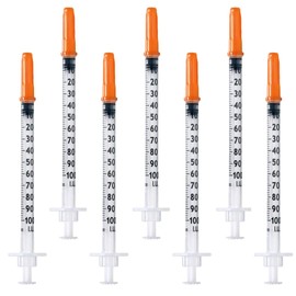 Pack of 10 1 ml/cc Plastic Tube 29G (0.33 x 12.7 mm), Multi-Purpose Measuring Tools, Individually Packed (29G 1/2")