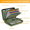 DocSafe Fireproof File Organizer with Lock, Hard-Shell Case Fireproof Document