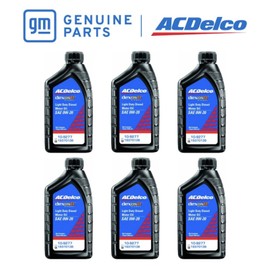 ACDelco 6x AC DELCO 3.0L LM2 DURAMAX DIESEL 0W-20 DEXOS D APPROVED OIL 19370138 10-9277