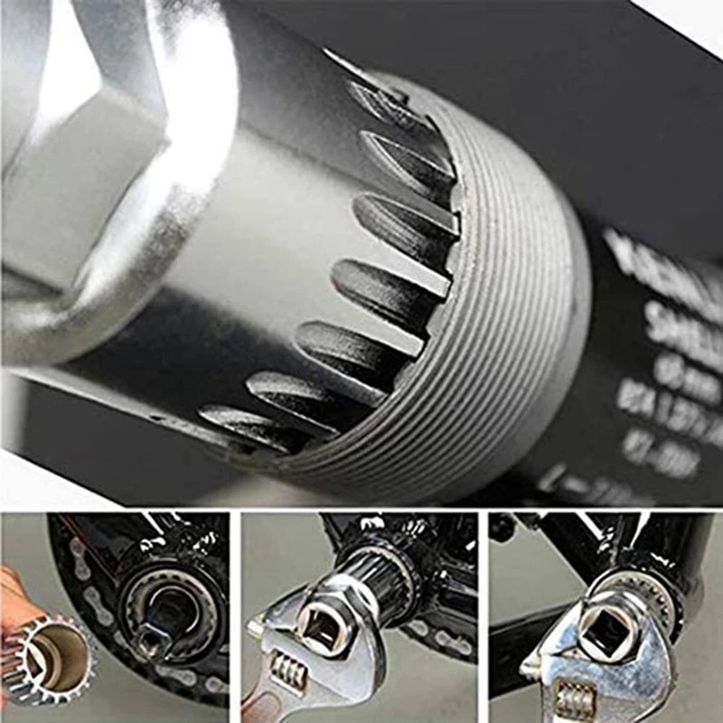 Bike Repair Tool Kit Crank Puller Cassette Removal Tool with