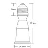 YI Lighting E26 to E26 Socket Extender, E26 Medium Lamp