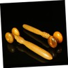 Mikinona 4pcs Wooden Massage Roller Practical Beauty Nose Massage Wheel