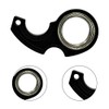2PCS Finger Keychain Spinners, Aluminum Alloy Keychain Spinner Toy Novelty