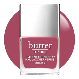 Patent Shine 10X Nail Lacquer - Dearie Me by Butter London for Women - 0.2 oz Nail Polish