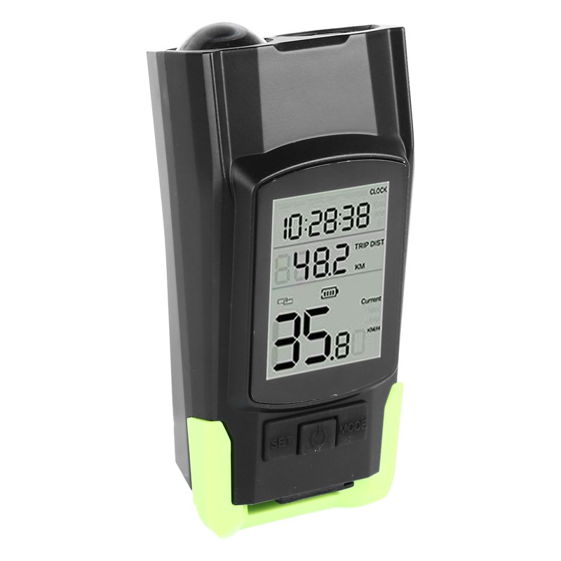 Wireless Bike Computer LCD Backlit Display Waterproof Bike Speedometer Odometer