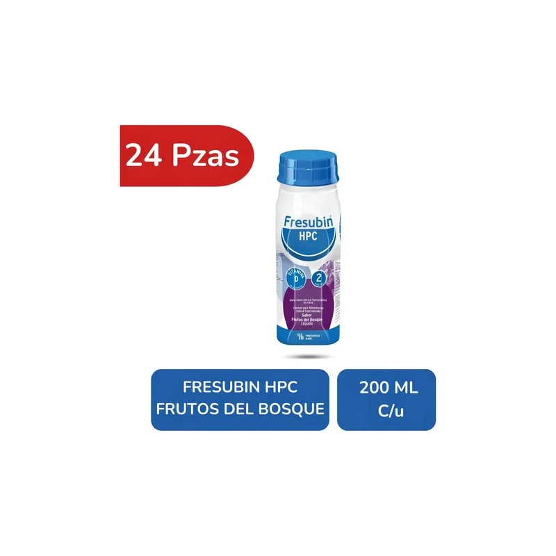 Fresubin Hpc Frutos Del Bosque 200 Ml 24 Piezas Suplemento