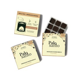 Aromafume Palo Santo Incense Bricks (3 Trays x 9 Pieces Each) | Ideal for deepened Spirituality, Meditation & Rituals | Made Using Pure Peruvian Palo Santo | Refill Pack