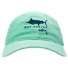 Guy Harvey Mens Solid Relaxed Hat with Patch, Turquoise Heather